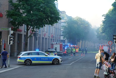 Kirchheim Teck: Dachstuhlbrand in der Inmenstadt