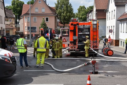 Esslingen: Brand eines Dachstuhles 