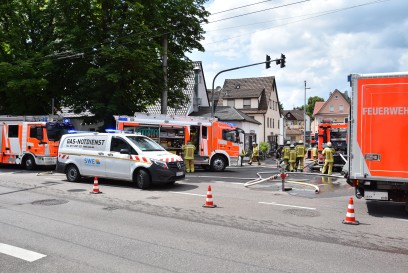 Esslingen: Brand eines Dachstuhles 
