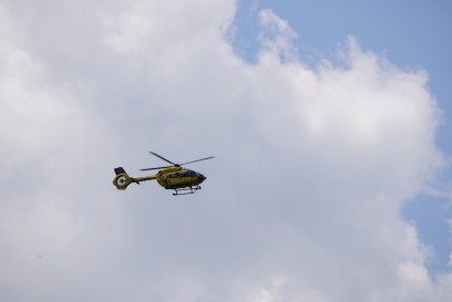 Rechberghausen: Gruenplatz in Vollbrand - Feuerwehr im Grosseinsatz 