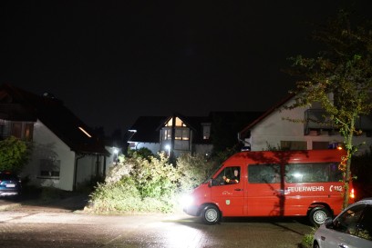 Bad Boll: Blitzeinschlag ruf Feuerwehr auf den Plan