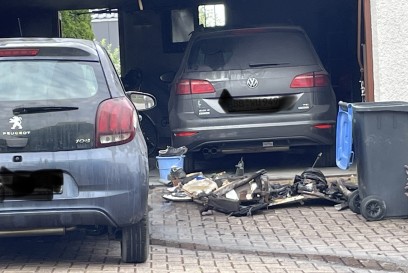 Sindelfingen : Brand in einer Garage