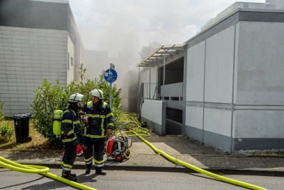 Hohengehren: Leichnam nach Tiefgaragenbrand aufgefunden