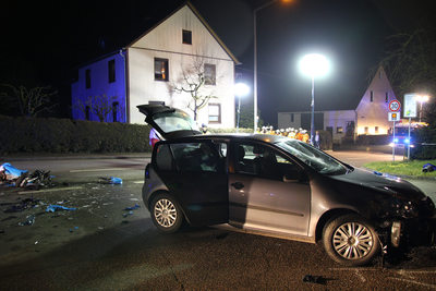 Mundelsheim: PKW kollidiert mit Rollerfahrer