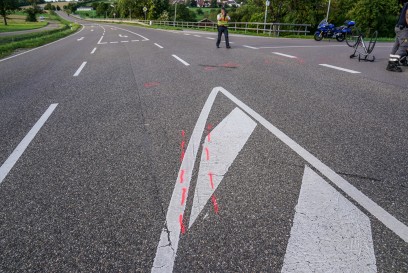 Baltmannsweiler: Radfahrer schwer verletzt