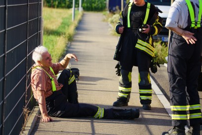 Zell unter Aichelberg: Brand in Lueftungsanlage ruft Feuerwehr auf den Plan