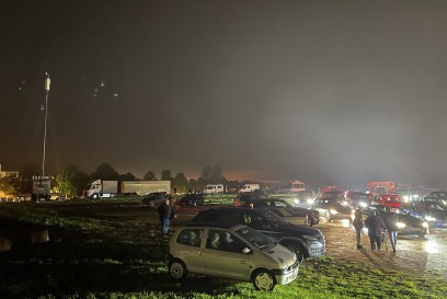 Ostfildern: Flammende Sterne vorzeitig beendet wegen Unwetter 