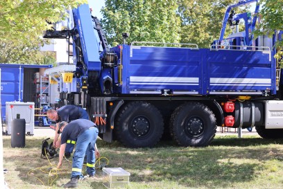 Goeppingen: FILSWAVE2023 Technische Hilfswerk mit 24 Stunden Grossuebung - THW aus den Landkreisen Ostalb, Heidenheim, Goeppingen und Esslingen