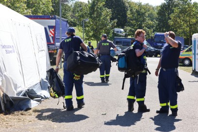 Goeppingen: FILSWAVE2023 Technische Hilfswerk mit 24 Stunden Grossuebung - THW aus den Landkreisen Ostalb, Heidenheim, Goeppingen und Esslingen