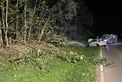 Magstadt: Sekundenschlaf fuehrt zu Verkehrsunfall