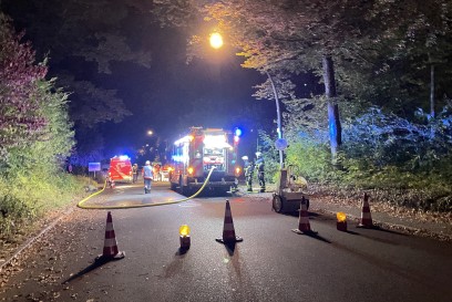 Sindelfingen: Grosseinsatz am Sindelfinger Krankenhaus 