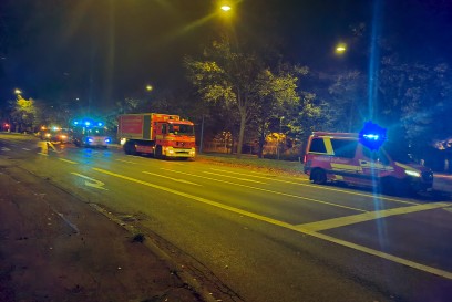Stuttgart: Brand auf dem Dach des Mercedes-Buerogebaeude 