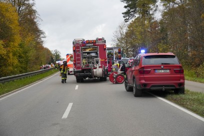 Gaertringen: Zwei Verletzte nach Frontalzusammenstoss