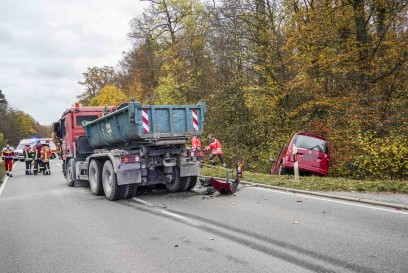 Gaertringen: Zwei Verletzte nach Frontalzusammenstoss