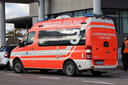 Filderstadt: Feuerwehreinsatz auf Grund eines Gefahrgutunfall beim Luftfrachtzentrum