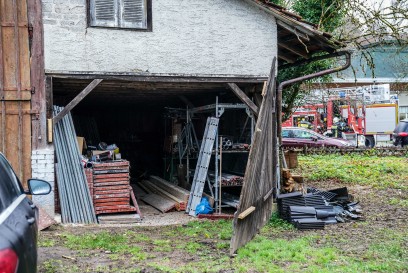 Reichenbach a.d. Fils: Brandstiftung an einer Scheune