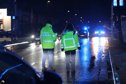 Goeppingen: toedlicher Verkehrsunfall zwischen Kleintransporter und Fussgaenger