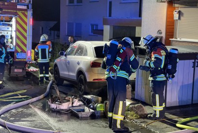 Herrenberg-Kuppingen: Kuechenbrand 