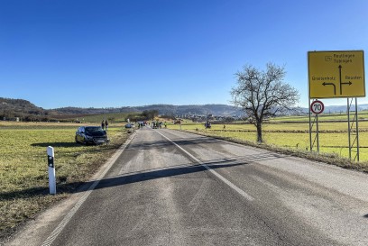 Ammerbuch-Breitenholz: Schwerer Unfall nach Frontalkollision