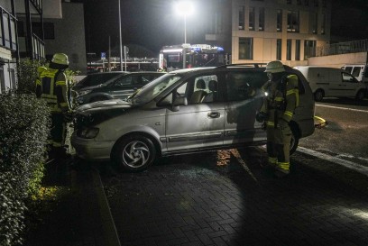 Boeblingen: PKW Brandstiftung im Wohngebiet 