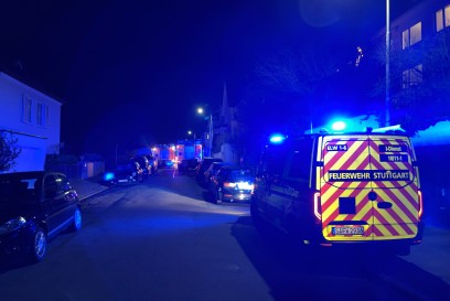 Stuttgart: Brand in einer Waschkueche