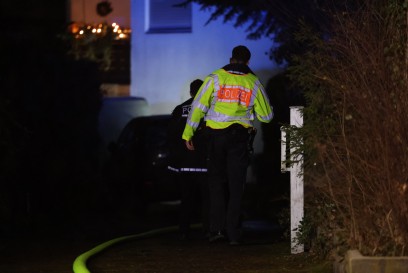 Goeppingen: Dieselaggregat an einem Wohnhaus faengt Feuer