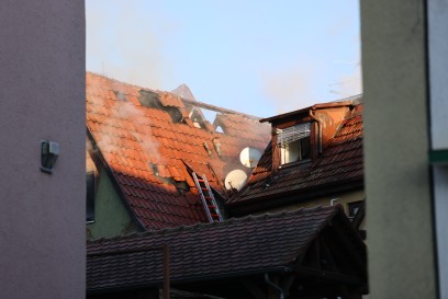 Esslingen: Eine Tote nach Dachstuhlbrand in der Altstadt