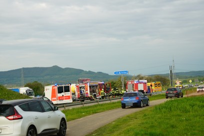 Aichelberg: Schwerer Verkehrsunfall auf der K1427 - Rettungshubschrauber im Einsatz