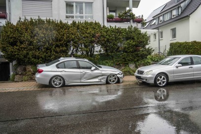 Sindelfingen-Maichingen: Fuenf Autos in Unfall verwickelt