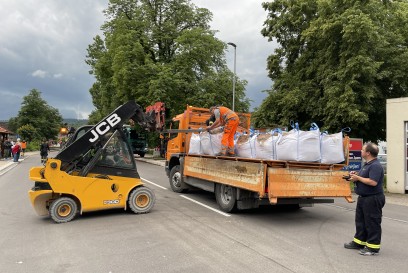 Winterbach: Sicherungsmassnahmen an der Rems in der Ortsmitte 