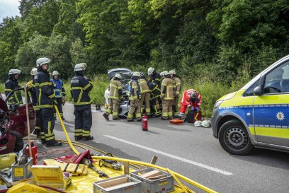 Sindelfingen-Darmsheim: Drei Verletzte nach´Frontalchrash