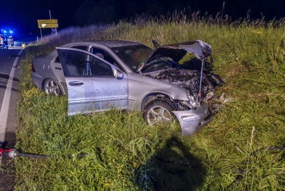Herrenberg-Gueltstein: Zwei Verletzte nach Unfall bei Herrenberg