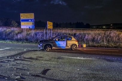 Herrenberg-Gueltstein: Zwei Verletzte nach Unfall bei Herrenberg