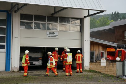 Geislingen Steige: Brand in Autowerkstatt