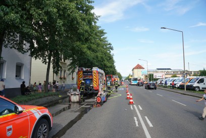 Goeppingen: Technischer defekt loest Brand aus