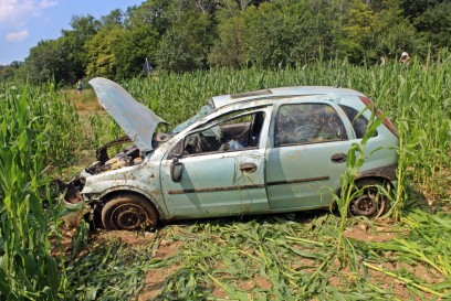 Weil der Stadt: Verkehrsunfall mit fuenf Verletzten auf der K1014