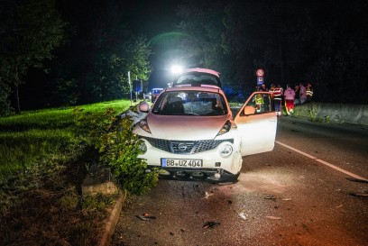Sindelfingen: Ueberhoehte Geschwindigkeit im Kreisverkehr 
