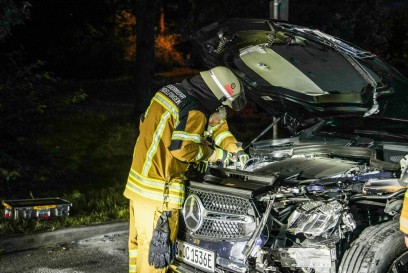 Sindelfingen: Ueberhoehte Geschwindigkeit im Kreisverkehr 