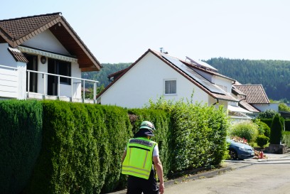 Donzdorf: Brand einer Sauna - Grosseinsatz der Feuerwehr