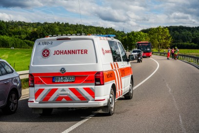 Ehningen: Fahrer von Dreiradroller schwer gestuerzt