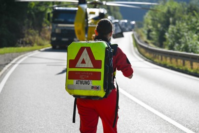 Lauterstein: Motorradunfall auf der B466