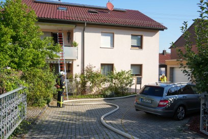 Magstadt: Brennender Tiefkuehlschrank loest Grosseinsatz aus