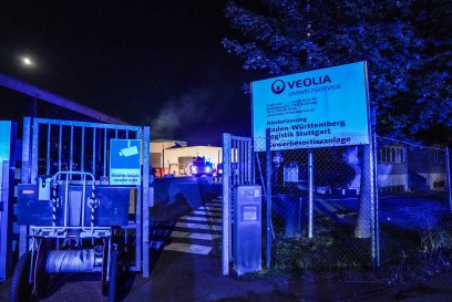 Backnang: Brand bei Umweltservice Betrieb