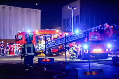 Backnang: Brand bei Umweltservice Betrieb