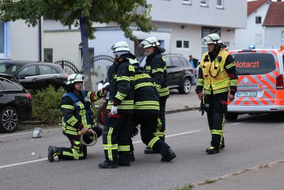 Uhingen: Motorradfahrer verliert Kontrolle und verunglueckt