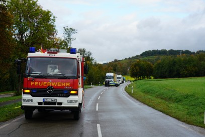 Frickenhausen: Zwei Schwerverletzte bei Frontalcrash