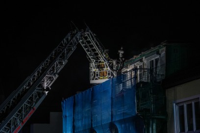 Sindelfingen: Brand in der Innenstadt 