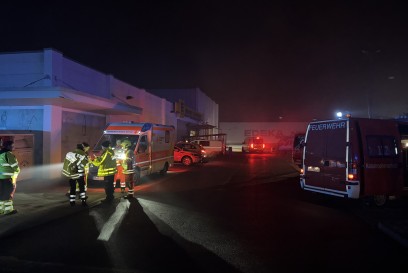 Gaertringen: Kellerbrand in Mehrfamilienhaus - Loest Grosse Einsatz von Rettungskraeften aus
