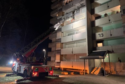 Sindelfingen: Brandalarm in einem Hochhaus an Silvester 