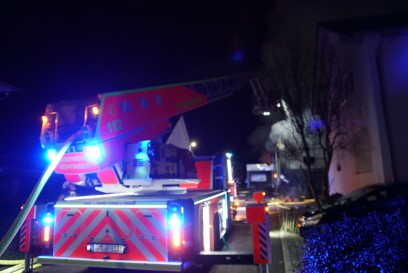 Bad Boll: Brand eines Firmengebaeudes - Schaden belaeuft sich in die Millionen